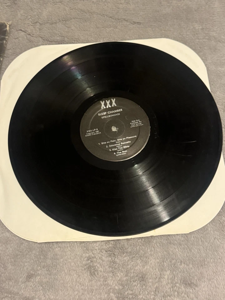 Sleep Chamber — ультраредкая индустриальная пластинка Spellbondage (XXX Records) (1987) — новая - Изображение 4 из 4