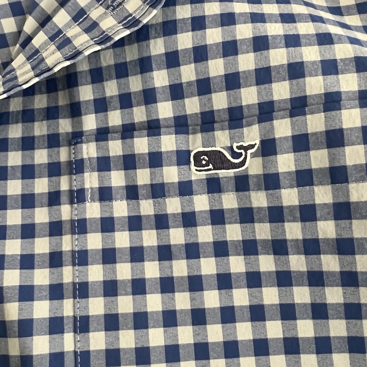 Vineyard Vines Performance Men's Button Shirt L B… - image 4