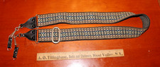 Vintage Embroidered Camera Strap Adjustable 1.8 Wide