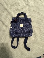 Kipling Sebastian Blue Surreal Dot Convertibl...