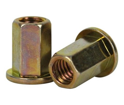 Rivet Nut Hex CFH 5/16-18 x 175 CS ZC (25 Pieces)