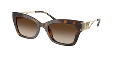 Michael Kors Cantabria MK2237U 300613 Dark Tortoise Brown Sunglasses 52mm / New
