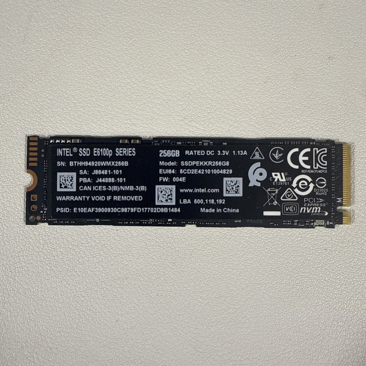 Intel M.2 Interface 512 GB Solid State Drives for sale | eBay