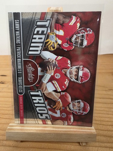 Patrick Mahomes II, Sammy Watkins, Travis Kelce #TT-KC card