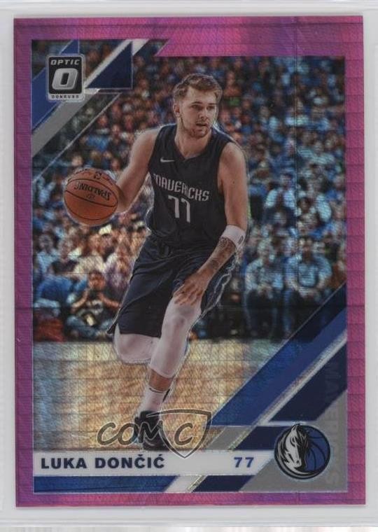 2019-20 Panini Donruss Optic Pink Hyper Prizm Luka Doncic #16 19l7