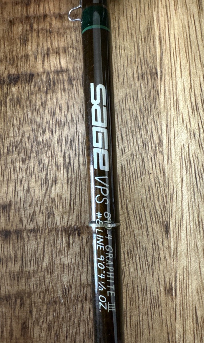Sage VPS Graphite III 890-4 #8 Line 9.0 4 1/8 OZ | eBay