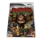 Rampage Total Destruction Nintendo Wii Game Complete w/ Manual