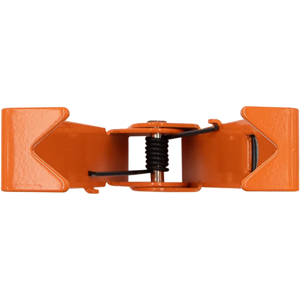 Zenport ZL229 Pelador de espinas y hojas con reposa dedos aislado, naranja - Paquete de 12 Foto 3 de 4