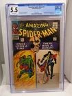 Amazing Spider-Man #37 1966 CGC 5.5 OW Pages 1st Appearance of Norman Osborn
