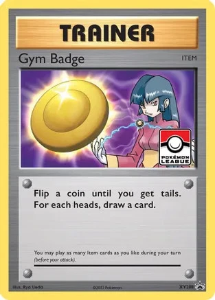 Gym Badge (Sabrina) XY208 Holo Promo XY Promo Pokemon NM