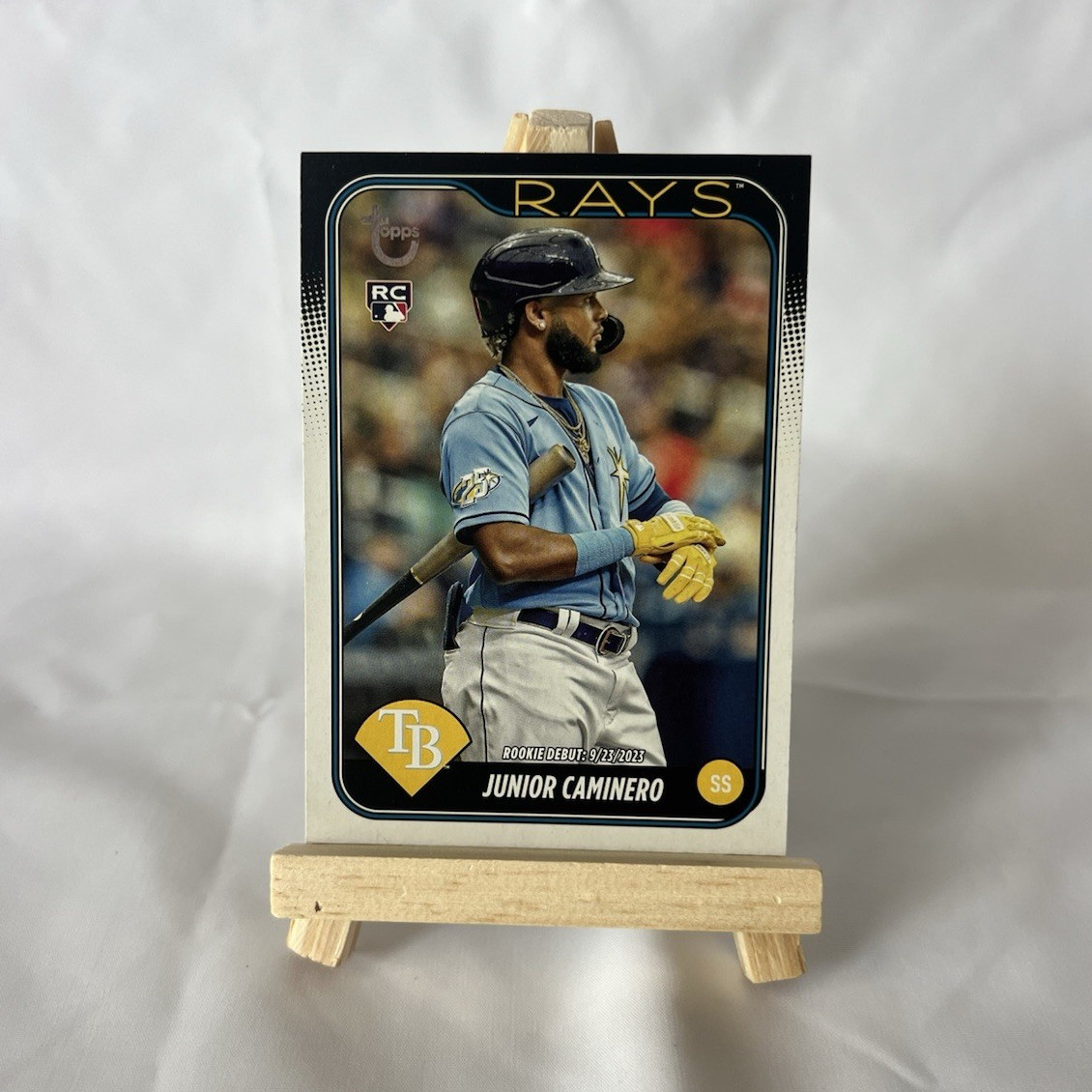 2024 Topps Series 2 Junior Caminero #628 Vintage Stock /99 RC Rays