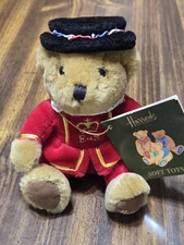 Vintage Harrods Beefeater London Teddy Bear Plush 