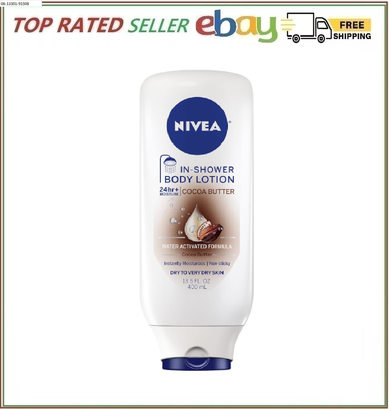, Body Lotion For Dry Skin, 13.5 Fl Oz Bottl