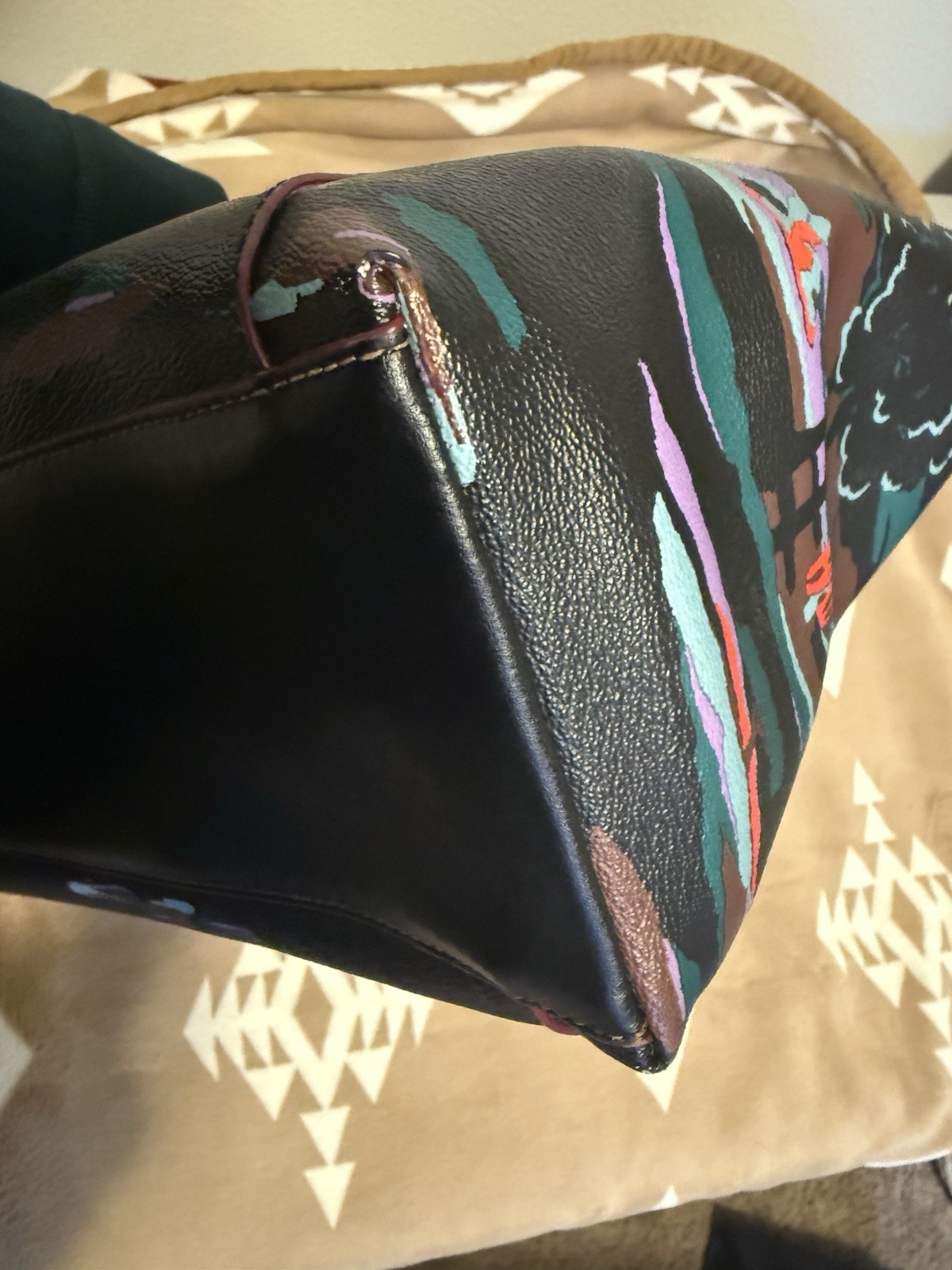 Coach Patterned Bag - image 5