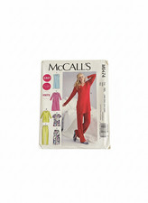 McCall's M6474 Loungewear Pajamas Tunic Pants Robe Plus Size 18W-24W Uncut