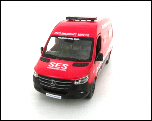 Australian NSW SES Recovery Mercedes Sprinter Van Custom Graphics 1/48 Emergency - Picture 5 of 5