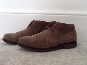 GEOX da Uomo in Pelle Scamosciata Chukka Desert Boots UK 8/42 GEOX da Uomo in Pelle Scamosciata Chukka Desert Boots UK 8/42