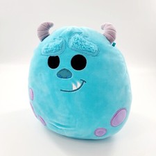 Squishmallows Disney Monsters, Inc. Sulley Stuffed Animal Blue Plush Pixar 10"