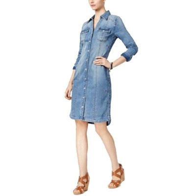 inc denim dress