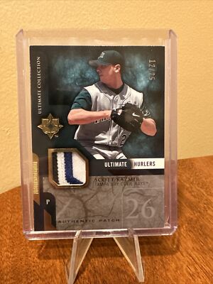 2005 UD Ultimate Collection Scott Kazmir /25 Hurlers Authentic Patch #UH-SK