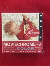 8MM COLOR MOVIE FILM ANSCO MOVIECHROME Artificial Light Type A 1967 VINTAGE