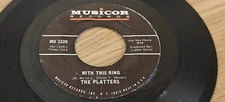 The Platters - With This Ring - US '60s Original Musicor - VG+ Twisted Wheel 