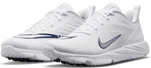 Nike Men Size 13 Alpha Huarache 7 Pro Lacrosse Cleats White  display picture 1