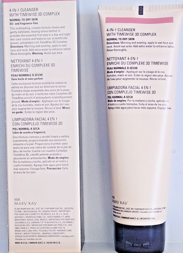 Mary Kay TimeWise 4 In 1 Cleanser Normal To Dry (4.5 oz) 3D Complex NEW ...
