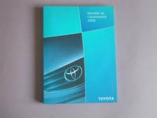 TOYOTA brochure dossier de presse media press kit - salon Mondial de Paris 2000
