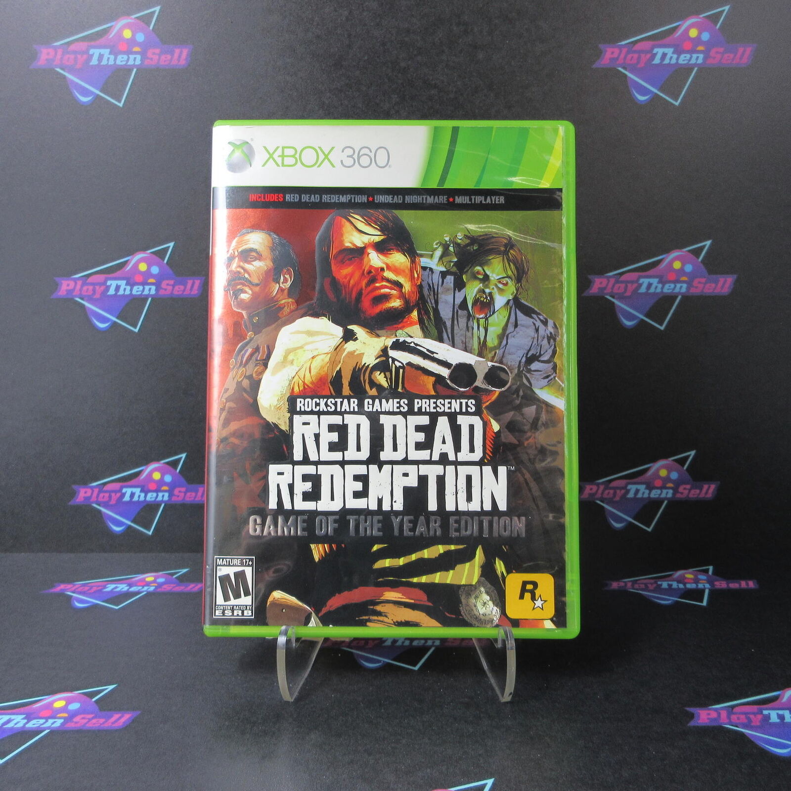 Red Dead Redemption GOTY Game of The Year Edition Xbox 360 USED PAL Like  New