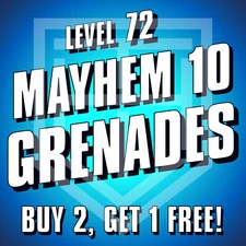 Borderlands 3 [GRENADE MOD] BUY 2 GET 1 FREE! [LV 72 • M10 ] ALL PLATFORMS