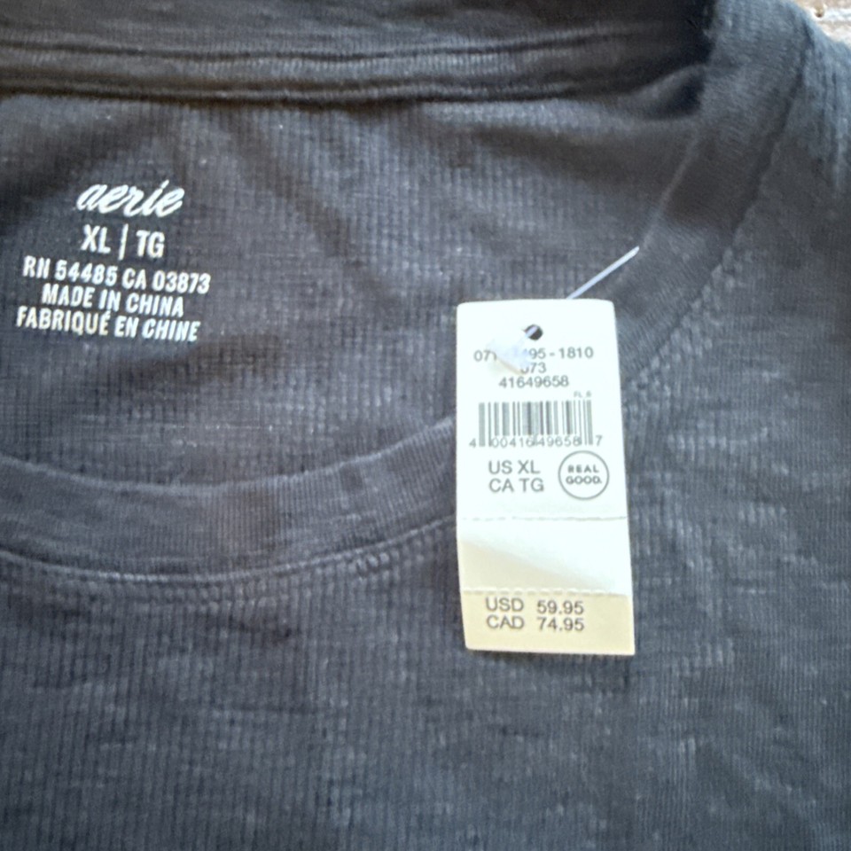 Aerie Women’s NWT XL Black Casual Ribbed Soft Long Dress eBay