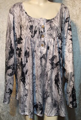 LAGENLOOK BI BI STRETCH TUNIKA SHIRT HÄNGERCHEN Gr. 54 56
