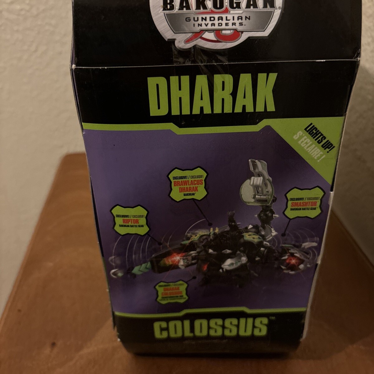 Nos BAKUGAN Gundalian Invaders Toysrus Exclusive - DHARAK COLOSSUs