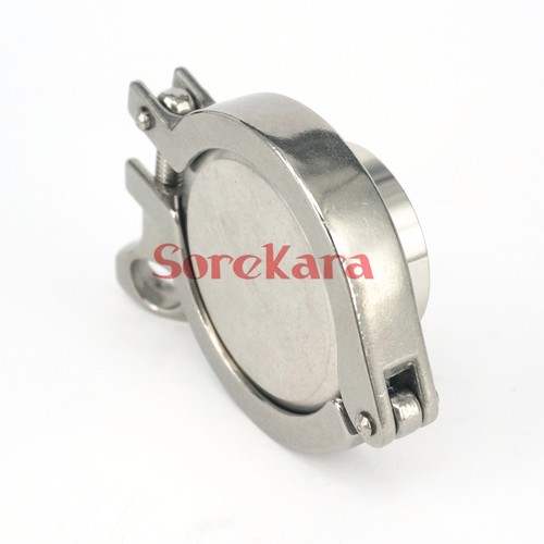 2.5" Tri Clamp 63x77.5mm Ferrule O.D 304 Stainless Sanitary End Cap ...