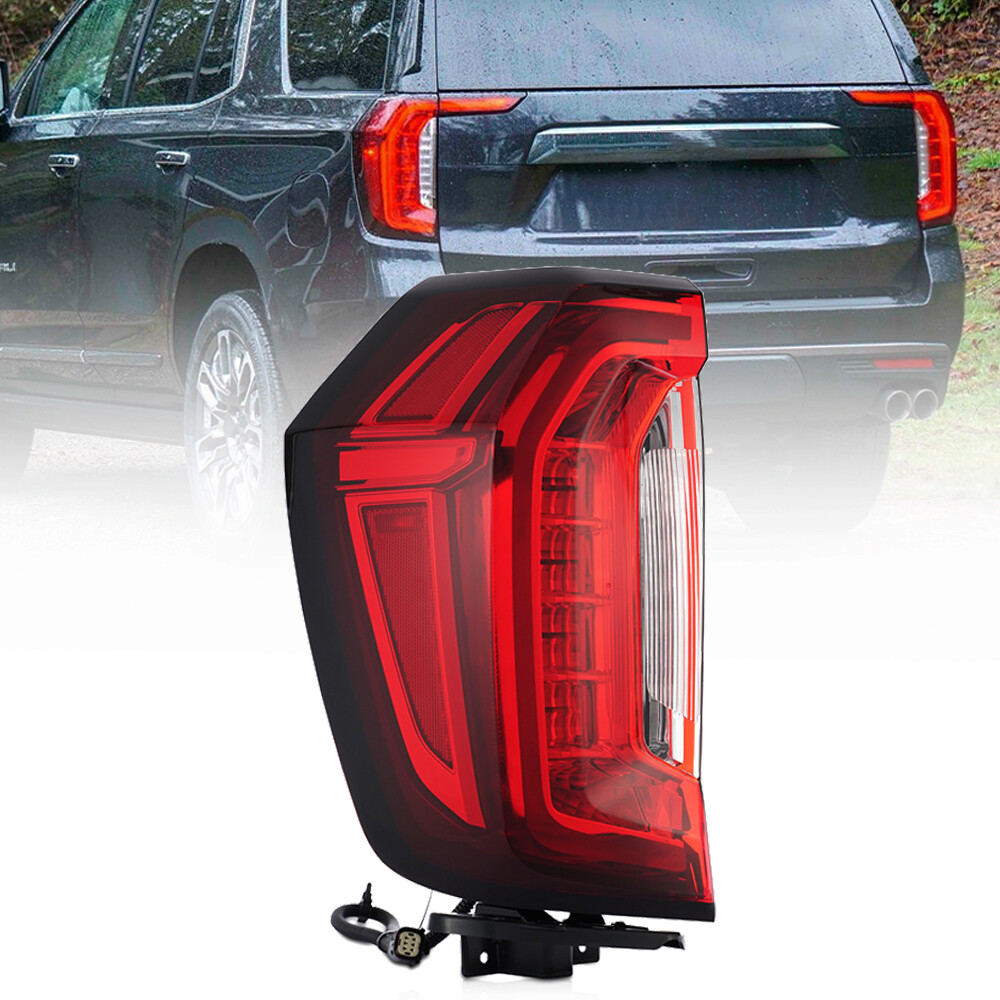 For 2021 2022-2024 GMC Yukon Left Driver Side Tail Lights Assembly LED 84816392