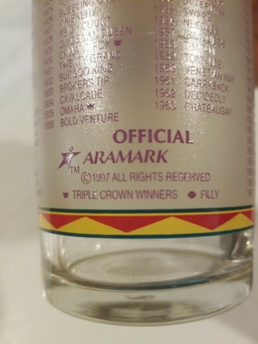 1997 KENTUCKY DERBY GLASS - Picture 3 of 4