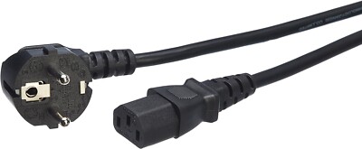 Amazon Basics Power Cord, 15', Black