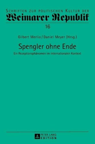 Thumbnail - Spengler Ohne Ende (gebundene Ausgabe)