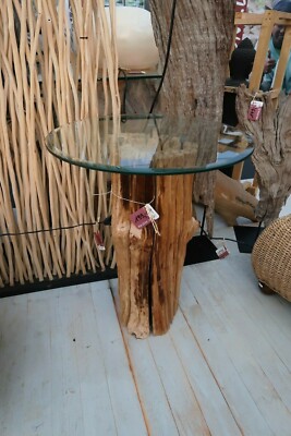 TISCH BEISTELLTISCH DURCHMESSER 60CM DESIGNERTISCH LOFT MÖBEL ASIA-STONE-KÖLN