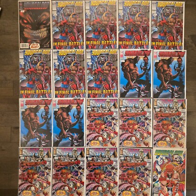 Youngblood Lot of 20 NM - Keith Griffen Jae Lee set lot StrikeFile Battlezone