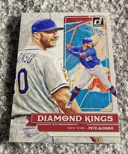 2022 Donruss Diamond Kings Pete Alonso New York Mets Baseball Card #18