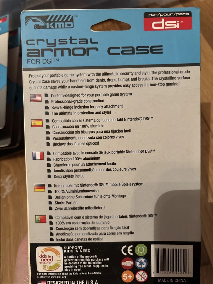 KMD Nintendo DSi Crystal Armor Clear Case Brand New - Image 2 of 2