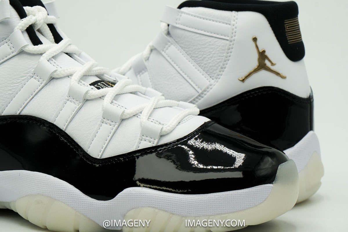 シューズ(男性用) Nike Air Jordan 11 Retro Gratitude\"28.5 Nike Air Jordan Retro XI 11 DMP GRATITUDE 2023 Metallic Gold