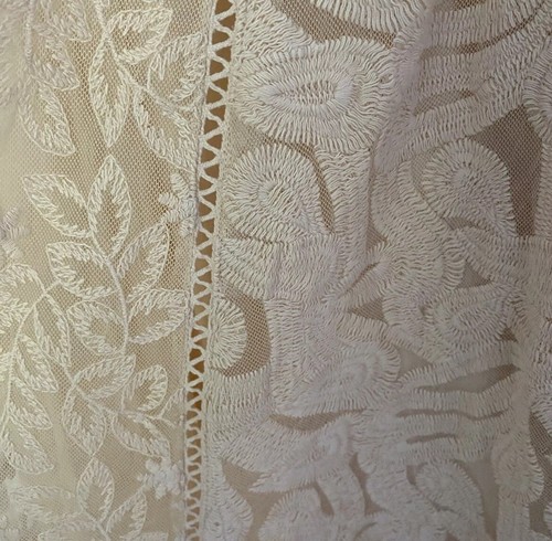 Free People Mountain Laurel Cream Lace Dress Size 10-12 - Picture 5 of 5