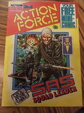 Acton Man Action Force A5 Comic No 2 1983 Rare
