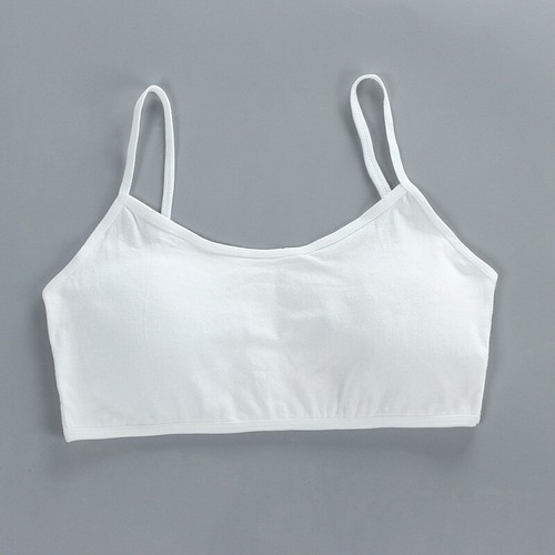 Shoulder Vest Inserts Girl's Bra Cotton Development Children's Vest Primary - Picture 12 of 16