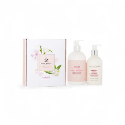 Acca Kappa Sakura Tokyo Body Care Gift Set:Shower Gel+Body Lotion #glau