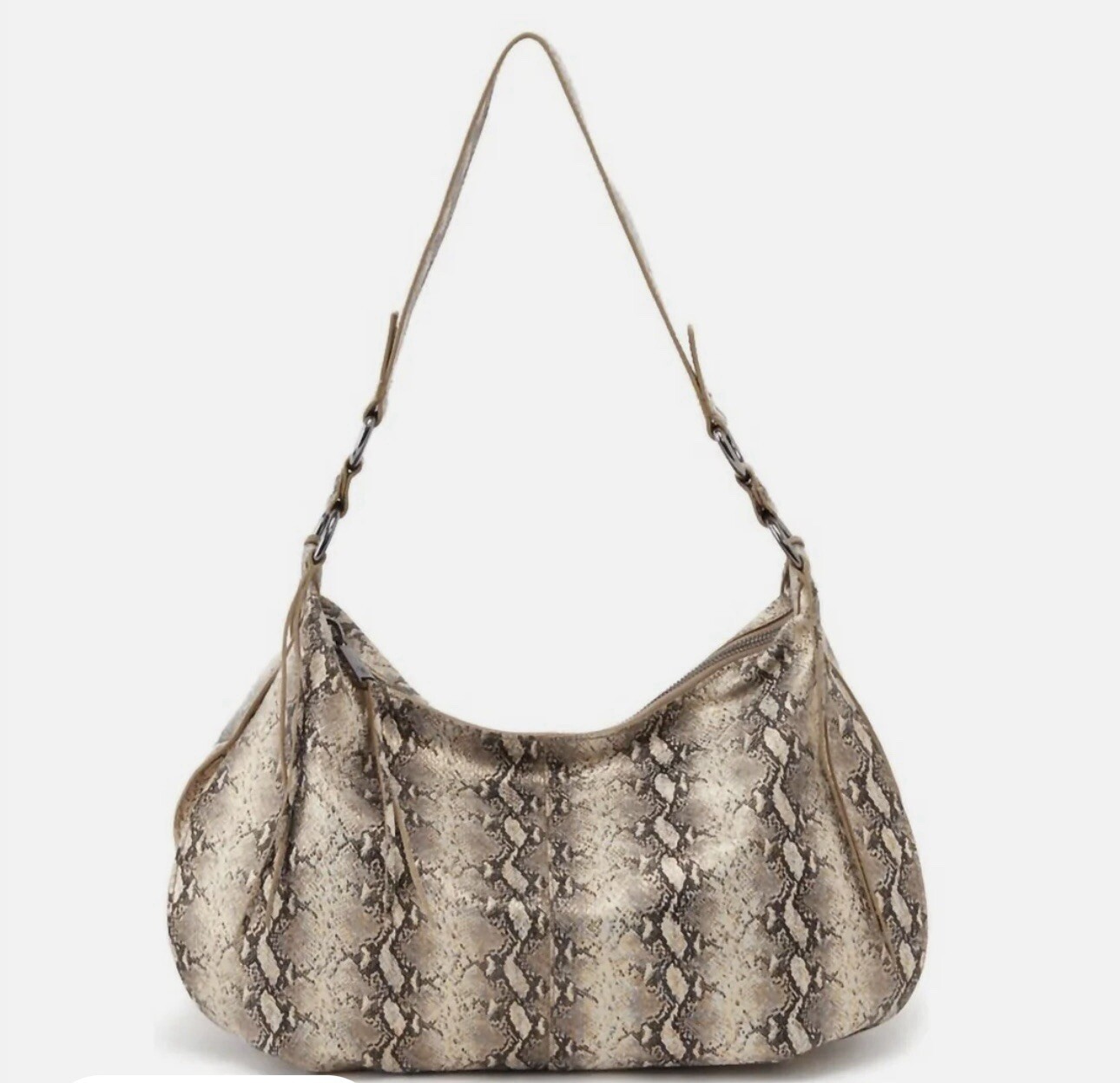 NWT Hobo International Lenox Leather Handbag In Glam Snake Color $288