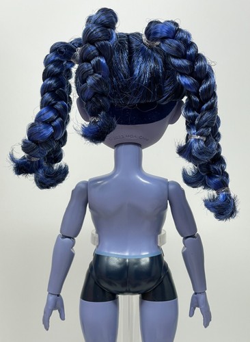 Rainbow High Shadow Series Oliver Ocean Nude Articulated Boy Doll Blue Braids - Picture 11 of 12